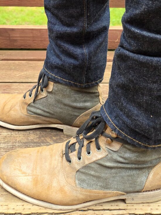 John Varvatos Bowery Lace Boots – Limited Edition Hand made in Italy - Size 10.5 main image 10